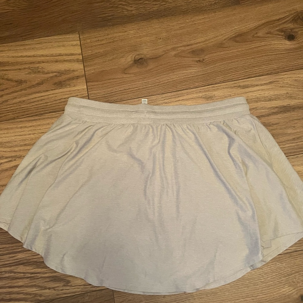 Fabletics Light Gray Athletic Skort - image 2